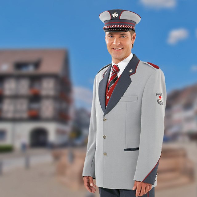 uniformjacke-grau-mit-schirmmuetze-640x640,  Uniformjacke, grau, mit Schirmmütze